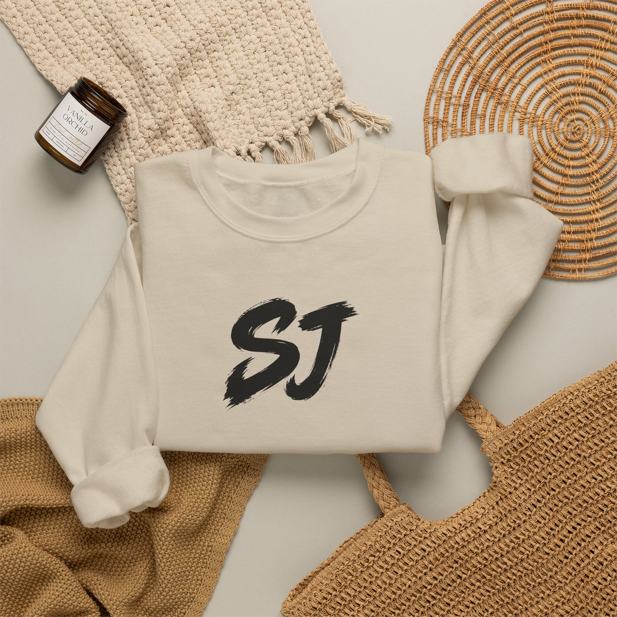 SJ Graphic Crewneck Sweatshirt