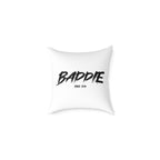 Baddie Square Poly Canvas Pillow