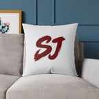 SJ Square Poly Canvas Pillow