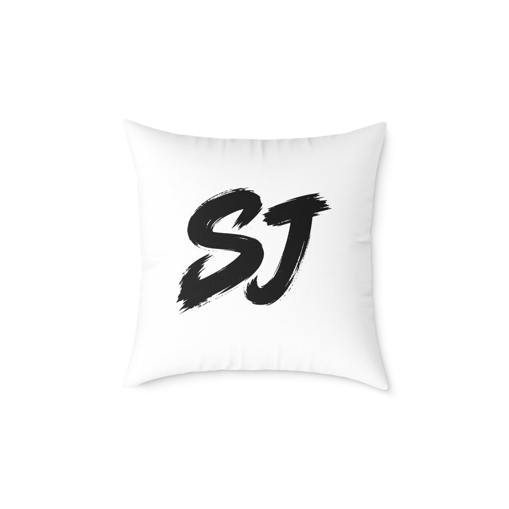 SJ Square Poly Canvas Pillow