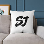 SJ Square Poly Canvas Pillow