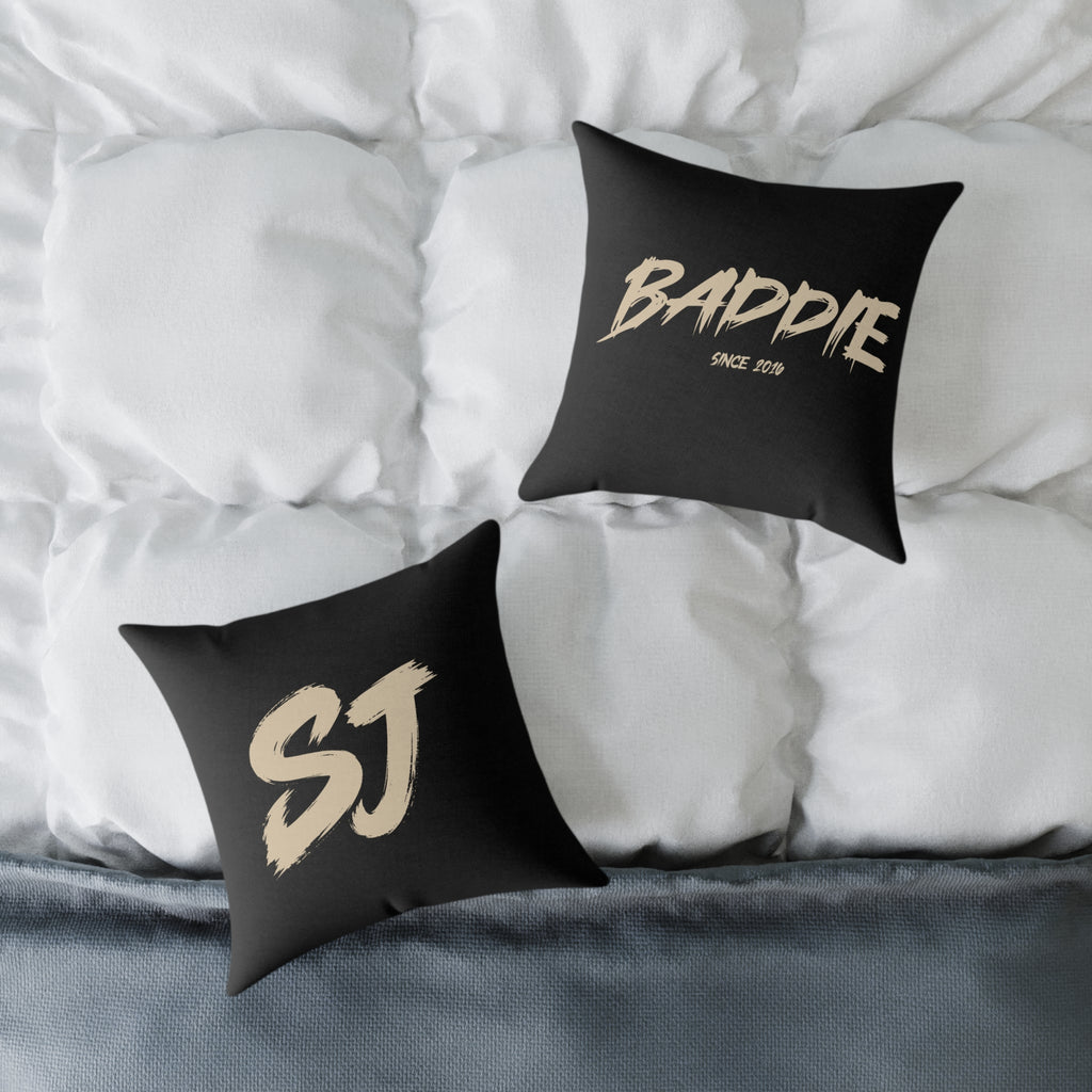 SJ Square Poly Canvas Pillow