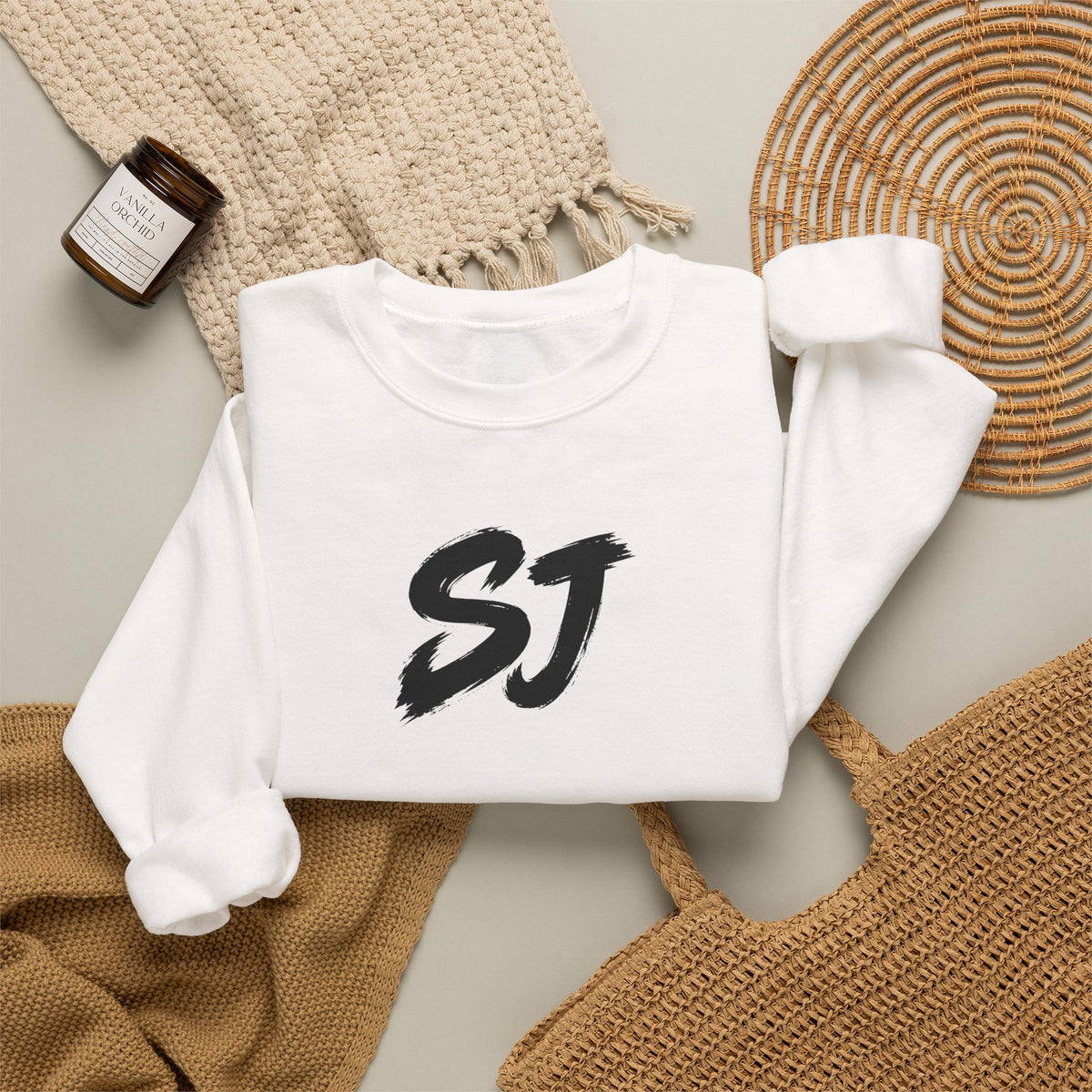 SJ Graphic Crewneck Sweatshirt