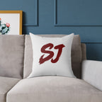 SJ Square Poly Canvas Pillow
