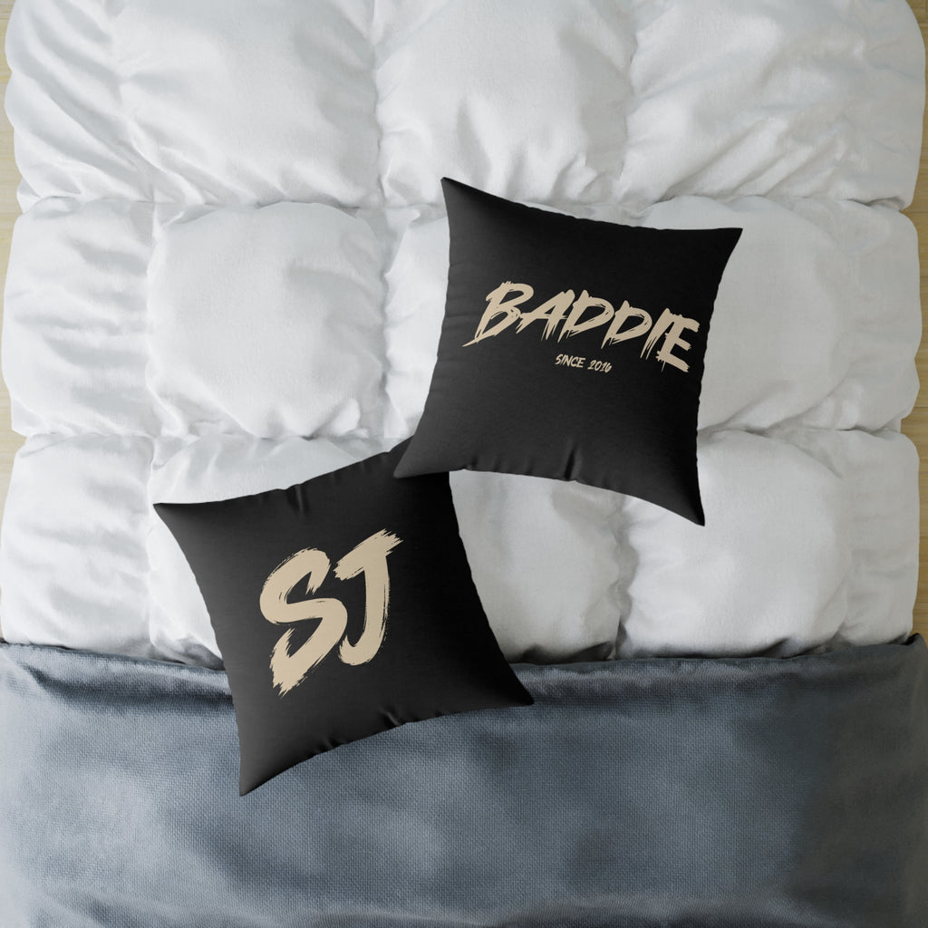 SJ Square Poly Canvas Pillow