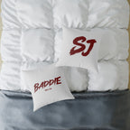 Baddie Square Poly Canvas Pillow