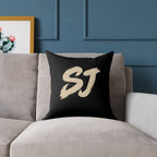 SJ Square Poly Canvas Pillow