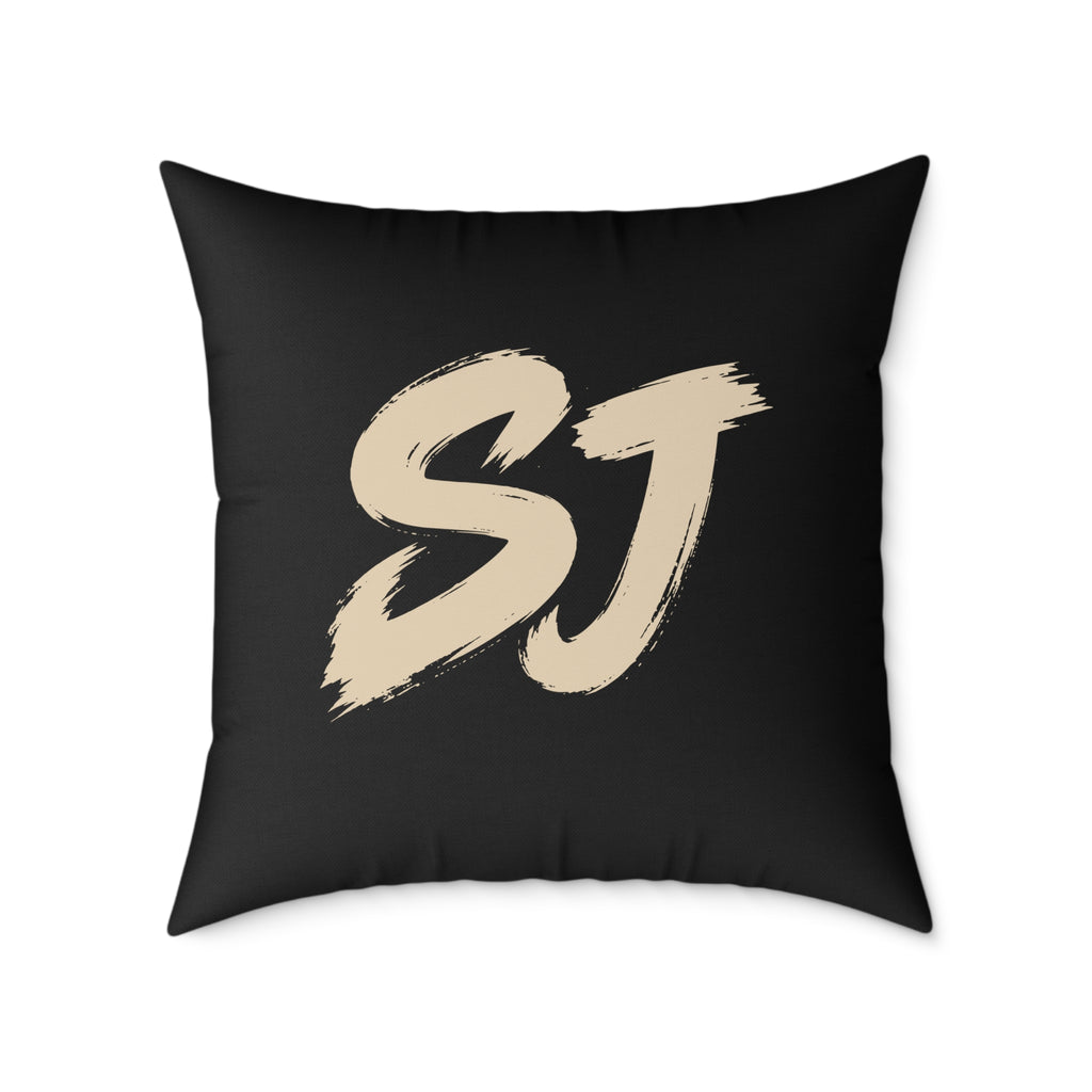SJ Square Poly Canvas Pillow