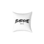 Baddie Square Poly Canvas Pillow