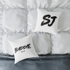 Baddie Square Poly Canvas Pillow