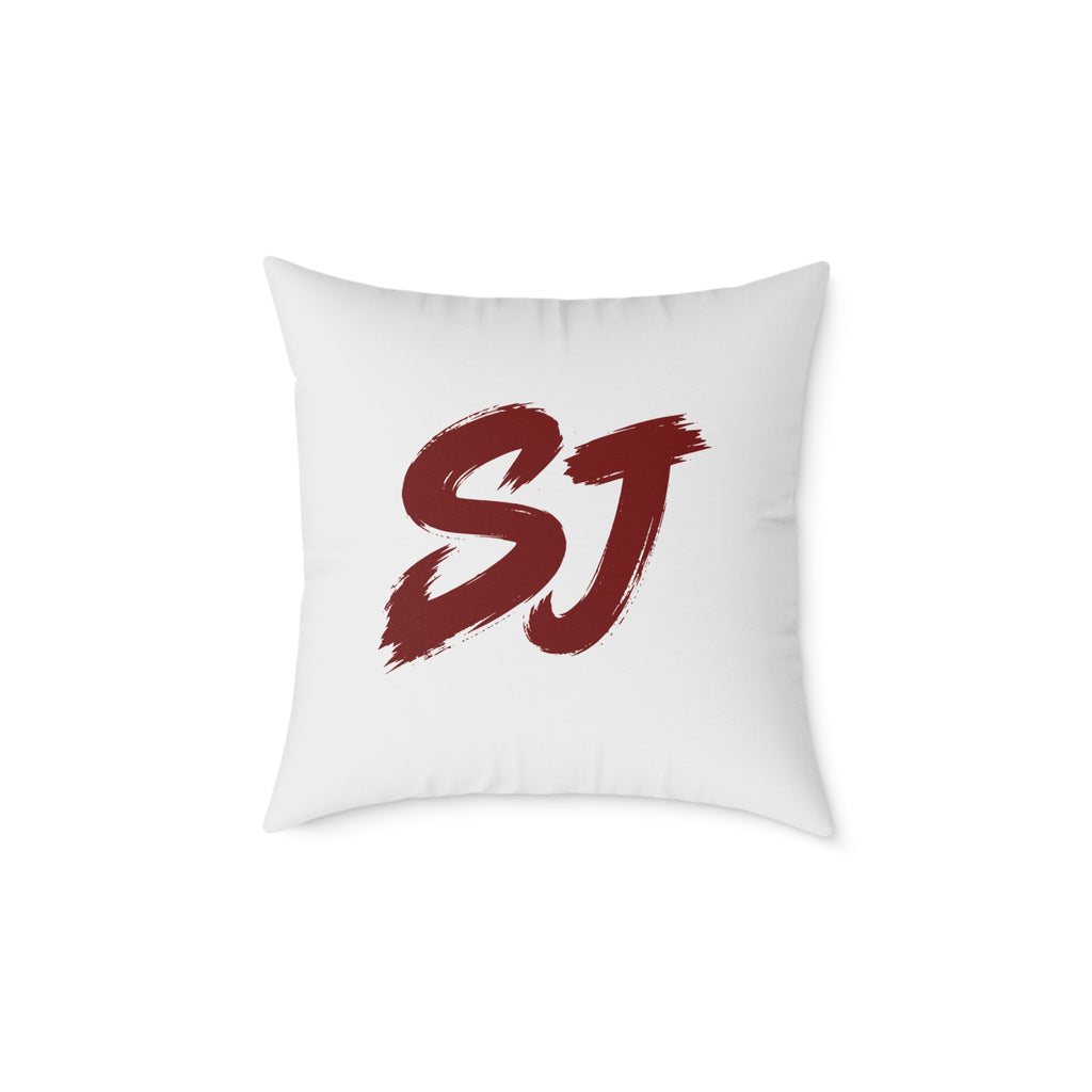 SJ Square Poly Canvas Pillow