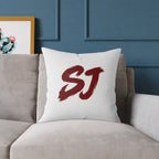 SJ Square Poly Canvas Pillow