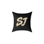 SJ Square Poly Canvas Pillow
