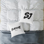 Baddie Square Poly Canvas Pillow
