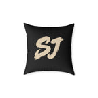 SJ Square Poly Canvas Pillow