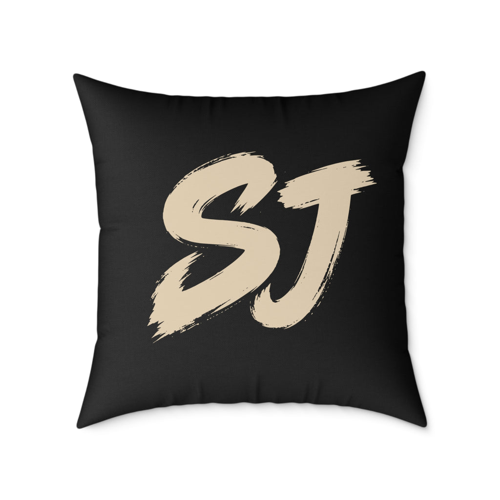 Baddie Square Poly Canvas Pillow