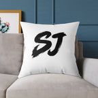 SJ Square Poly Canvas Pillow