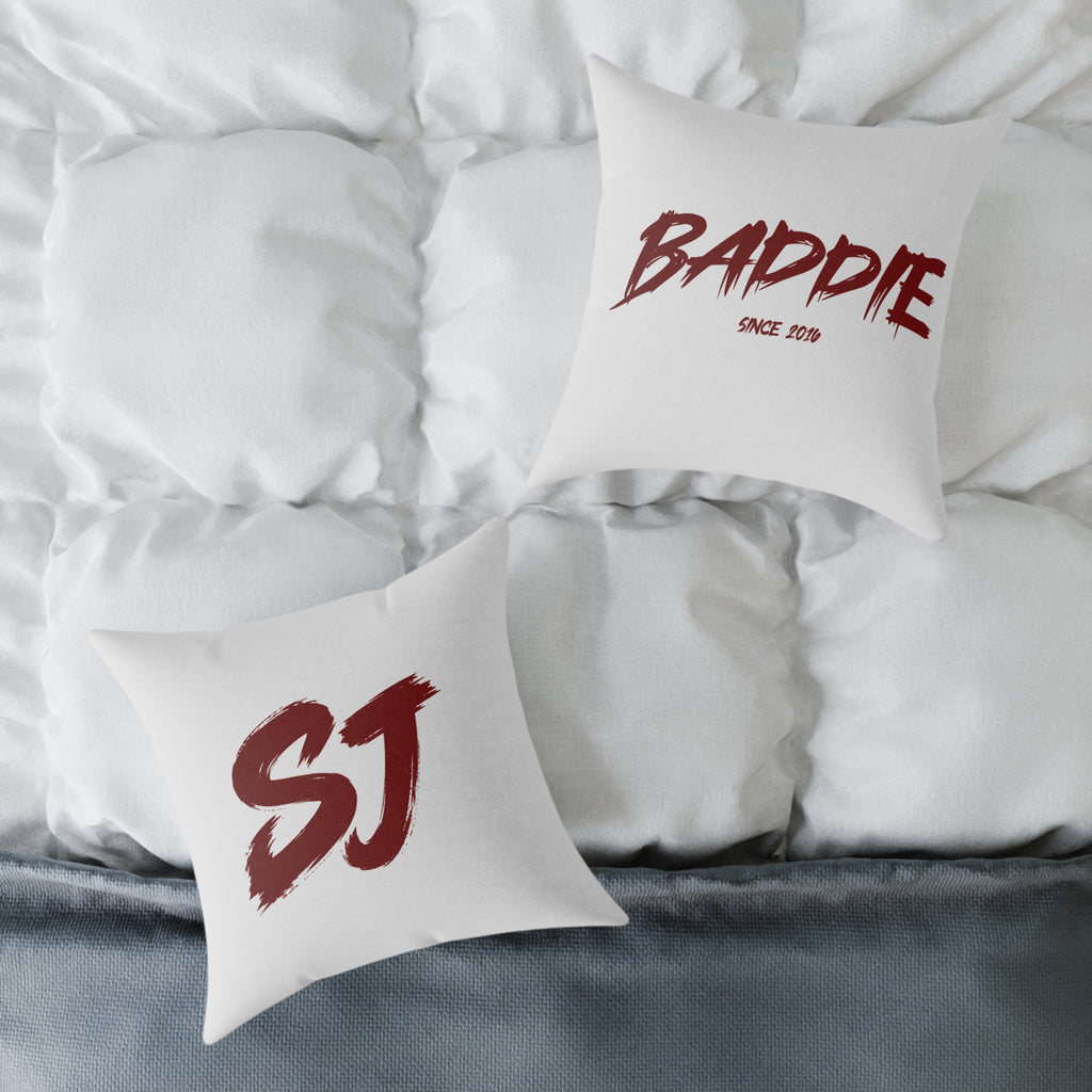 SJ Square Poly Canvas Pillow