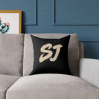 SJ Square Poly Canvas Pillow