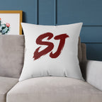 SJ Square Poly Canvas Pillow