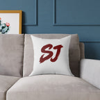 SJ Square Poly Canvas Pillow