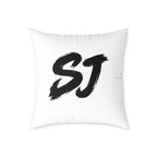 SJ Square Poly Canvas Pillow