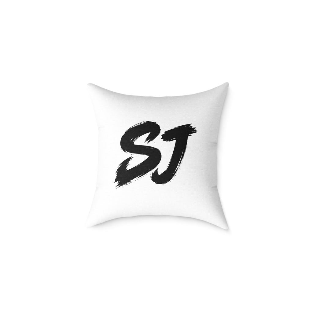 SJ Square Poly Canvas Pillow