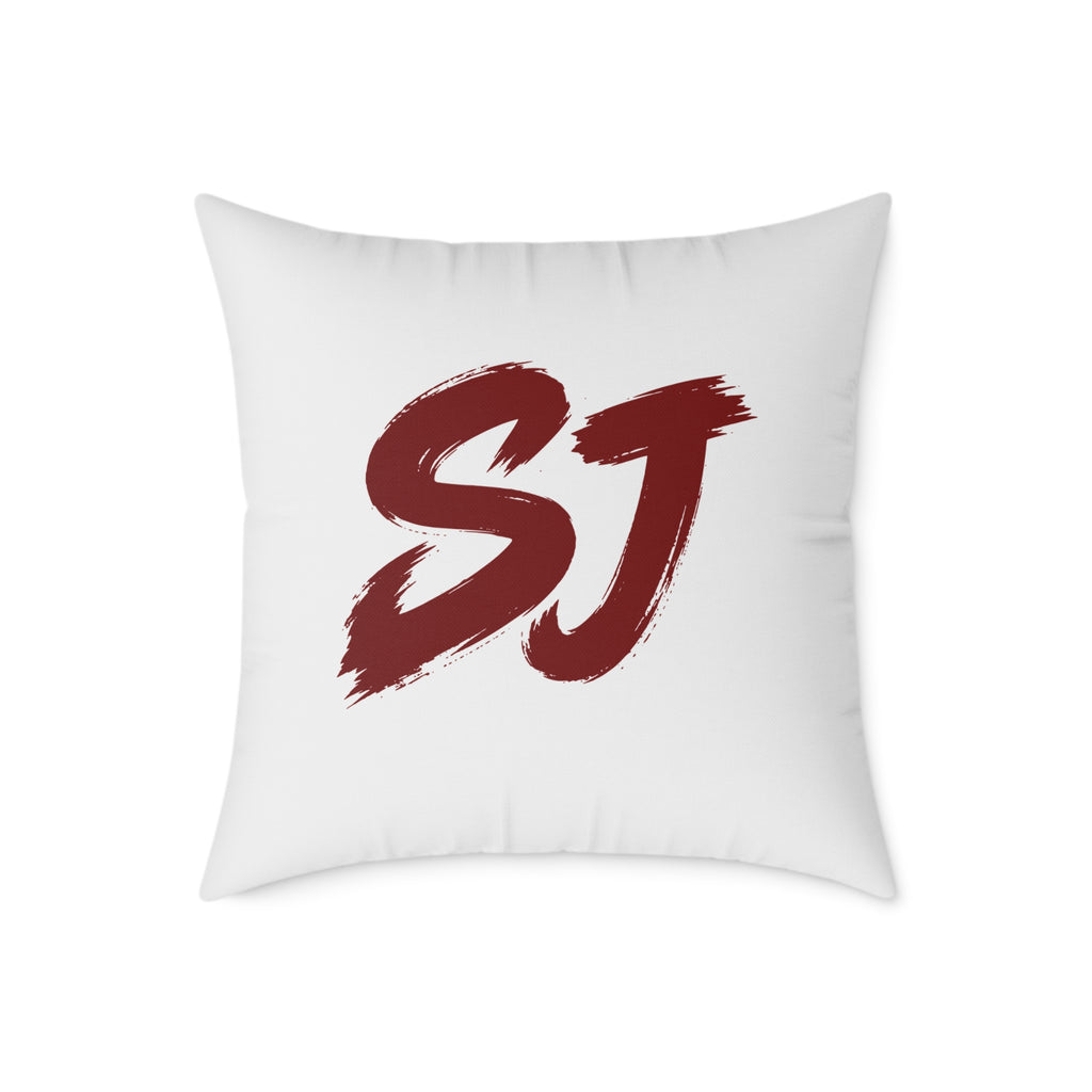 SJ Square Poly Canvas Pillow