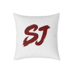 SJ Square Poly Canvas Pillow